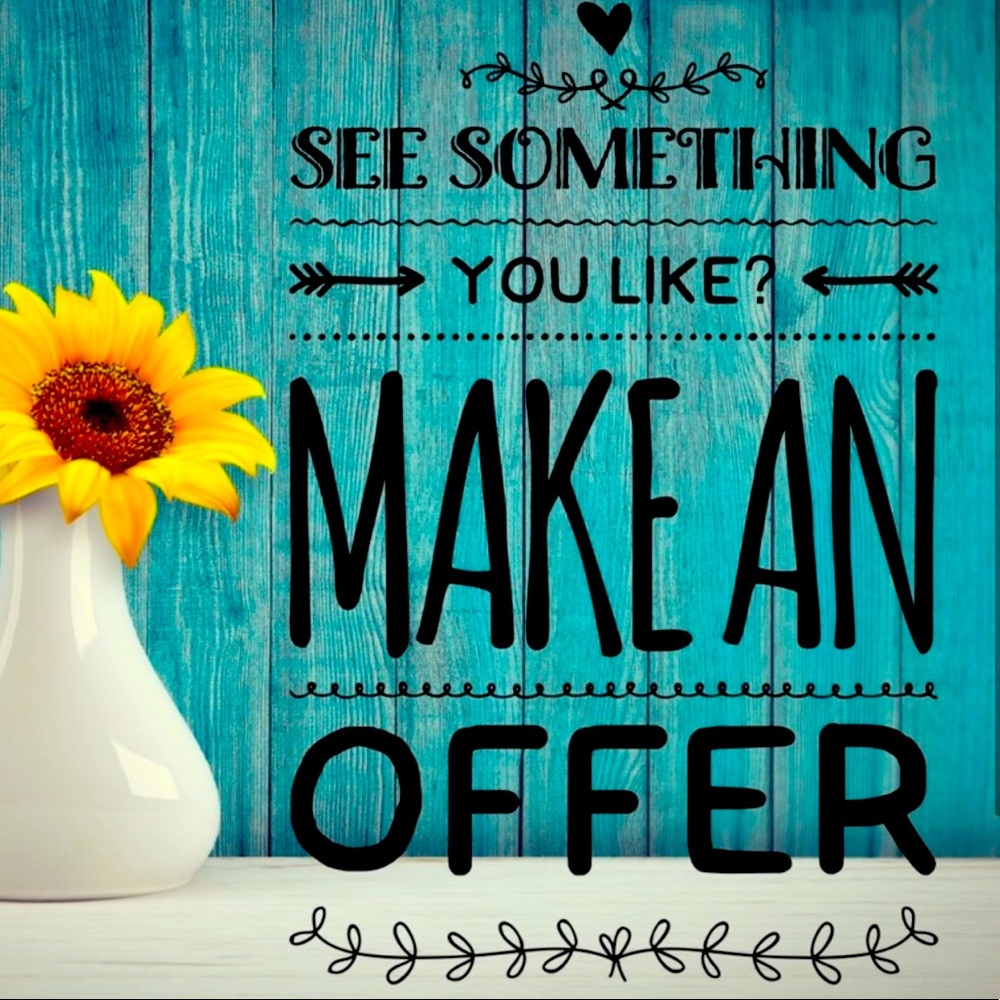 Reasonable Offers are always welcomed!!
